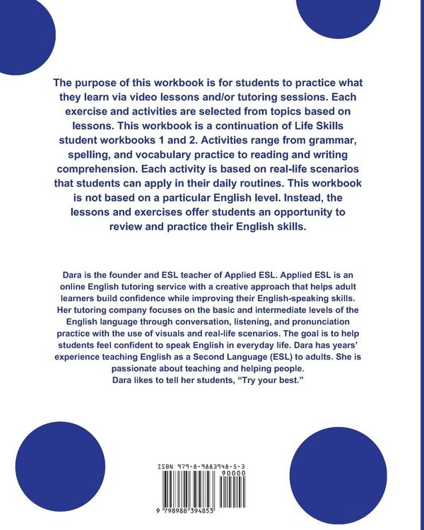 Produktbild: Applied ESL Life Skills Student Workbook 3