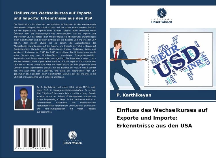 Produktbild: Einfluss des Wechselkurses auf Exporte und Importe: Erkenntnisse aus den USA