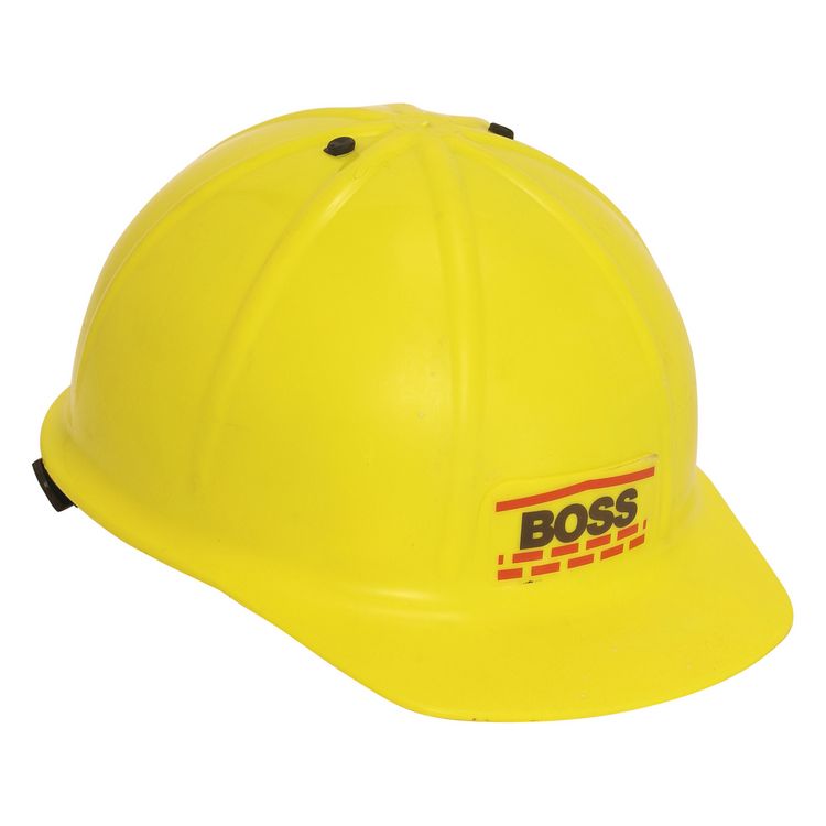 Produktbild: Bauhelm Boss, gelb Durchmesser ca. 20 cm