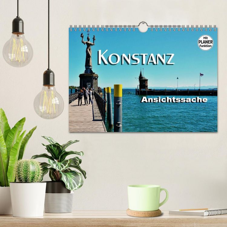 Produktbild: Konstanz - Ansichtssache (Wandkalender 2026 DIN A4 quer), CALVENDO Monatskalender