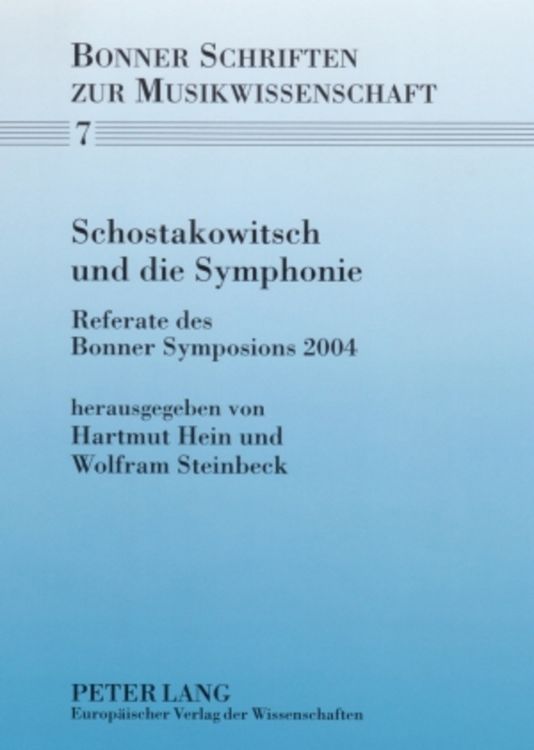 Produktbild: Schostakowitsch und die Symphonie