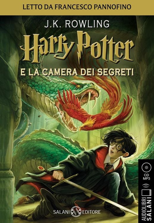 Produktbild: Harry Potter e la camera dei segreti letto da Francesco Pannofino. Audiolibro. CD Audio formato MP3. Vol. 2