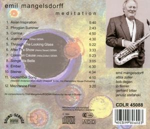 Produktbild: Mangelsdorff, E: MEDITATION