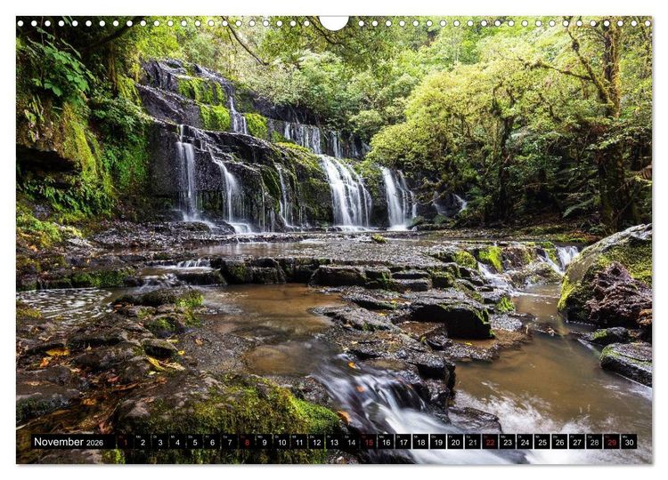 Produktbild: Neuseeland - Attraktiver S&uuml;den (Wandkalender 2026 DIN A3 quer), CALVENDO Monatskalender