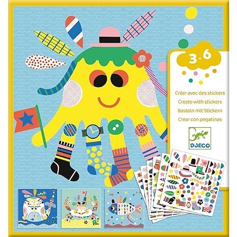 Produktbild: Kleine Geschenke - Sticker Meerestiere