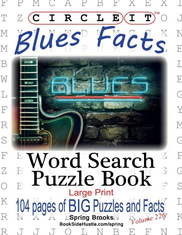 Produktbild: Circle It, Blues Facts, Word Search, Puzzle Book