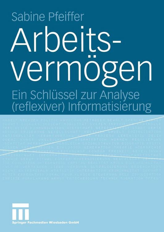 Produktbild: Arbeitsverm&ouml;gen