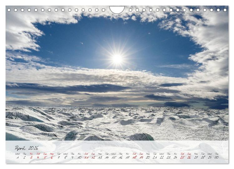 Produktbild: Greenland - Impressions of an Arctic Island (Wall Calendar 2026 DIN A4 landscape), CALVENDO 12 Month Wall Calendar