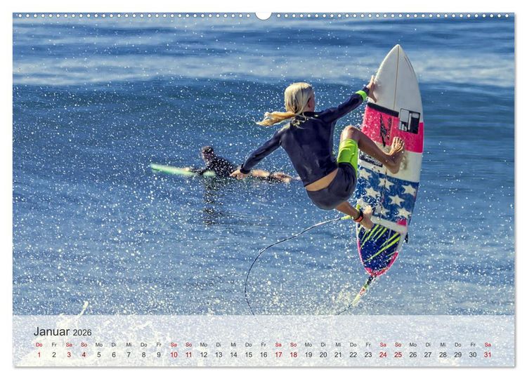 Produktbild: Wassersport - Fun pur (Wandkalender 2026 DIN A2 quer), CALVENDO Monatskalender
