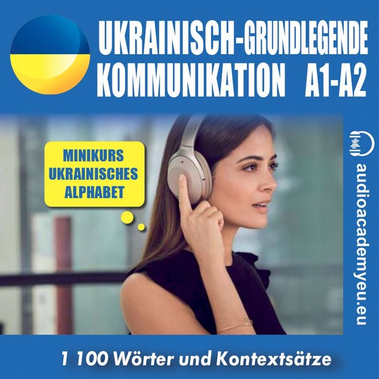 Produktbild: Ukrainisch - grundlegende Kommunikation A1, A2