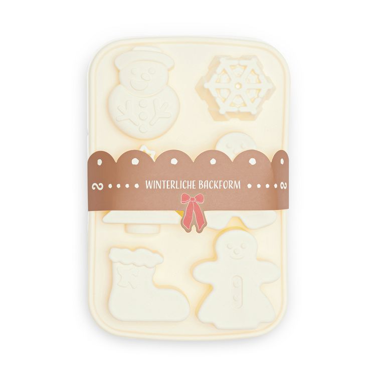 Produktbild: Silikonform Weihnachtliche Motive