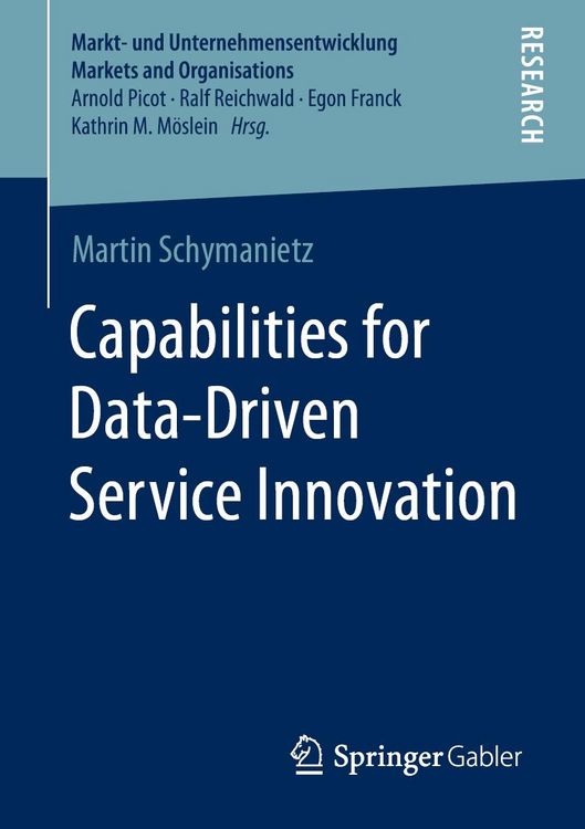 Produktbild: Capabilities for Data-Driven Service Innovation