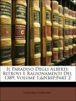 Produktbild: Gherardi, G: Ita-Paradiso Degli Alberti
