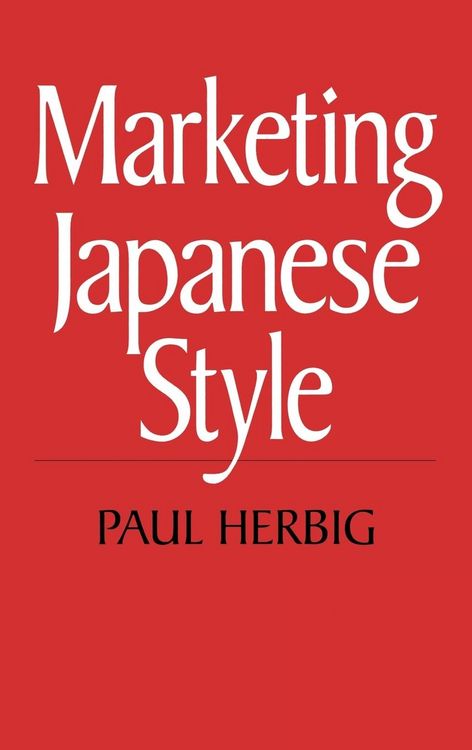 Produktbild: Marketing Japanese Style