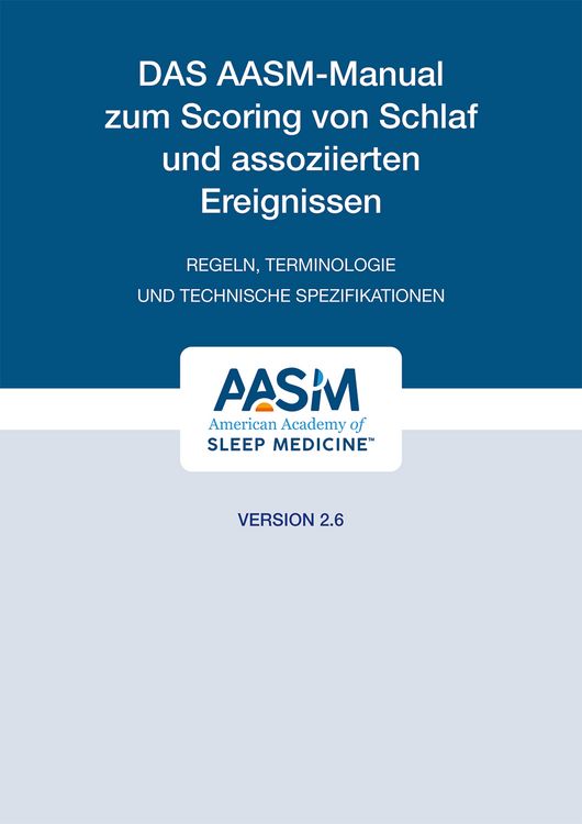 Produktbild: Das AASM-Manual zum Scoring von Schlaf und assoziierten Ereignissen