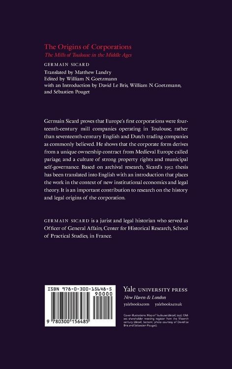 Produktbild: Origins of Corporations