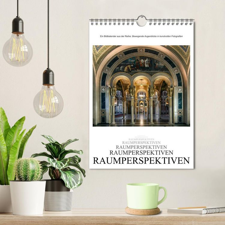 Produktbild: Raumperspektiven (Wandkalender 2026 DIN A4 hoch), CALVENDO Monatskalender