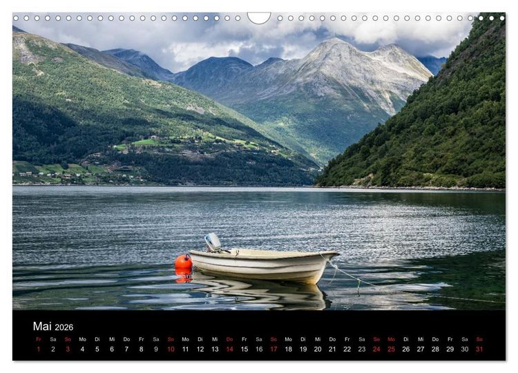 Produktbild: Norwegen - Unterwegs im Land der Berge, Trolle und Fjorde (Wandkalender 2026 DIN A3 quer), CALVENDO Monatskalender