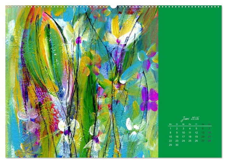 Produktbild: Blumenduft (hochwertiger Premium Wandkalender 2026 DIN A2 quer), Kunstdruck in Hochglanz