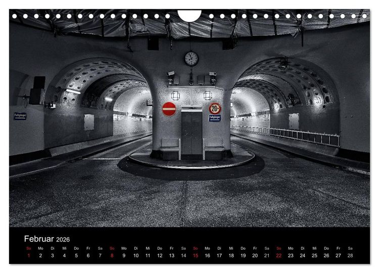Produktbild: Hamburgs N&auml;chte (Wandkalender 2026 DIN A4 quer), CALVENDO Monatskalender