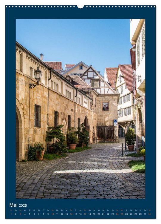 Produktbild: Esslingen am Neckar - Sehenswertes (hochwertiger Premium Wandkalender 2026 DIN A2 hoch), Kunstdruck in Hochglanz