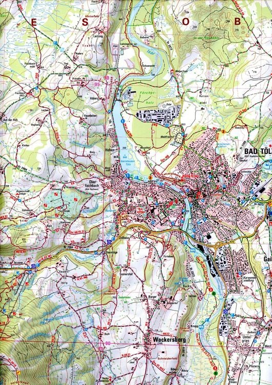 Produktbild: Bad T&ouml;lz 1:25 000