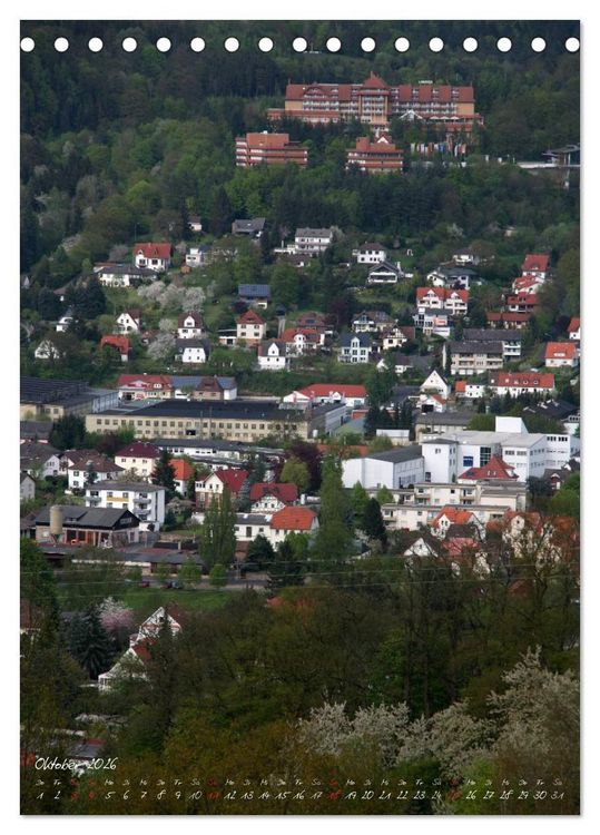 Produktbild: Rotenburg an der Fulda (Tischkalender 2026 DIN A5 hoch), CALVENDO Monatskalender