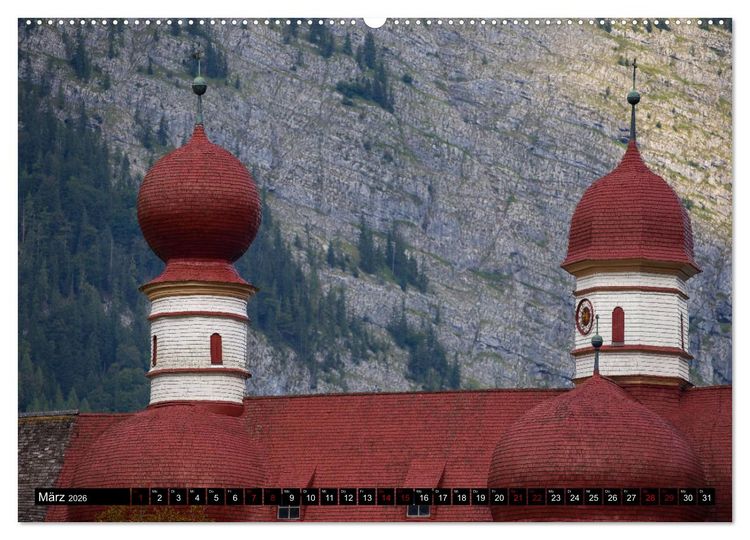 Produktbild: Alpengl&uuml;ck - Nationalpark Berchtesgaden (Wandkalender 2026 DIN A2 quer), CALVENDO Monatskalender