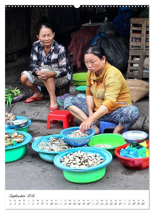 Produktbild: Leben in Vietnam 2026 (hochwertiger Premium Wandkalender 2026 DIN A2 hoch), Kunstdruck in Hochglanz