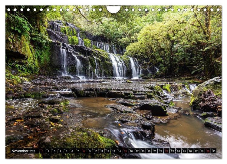 Produktbild: Neuseeland - Attraktiver S&uuml;den (Wandkalender 2026 DIN A4 quer), CALVENDO Monatskalender