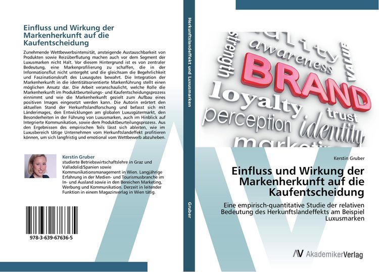 Produktbild: Einfluss und Wirkung der Markenherkunft auf die Kaufentscheidung