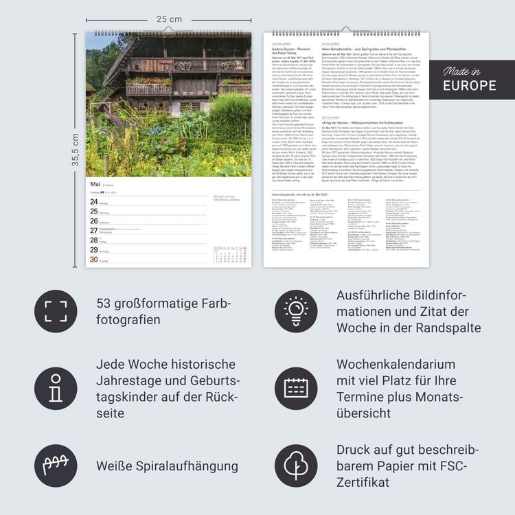 Produktbild: Auf dem Lande Wochenplaner 2027 - 53 stimmungsvolle Fotografien
