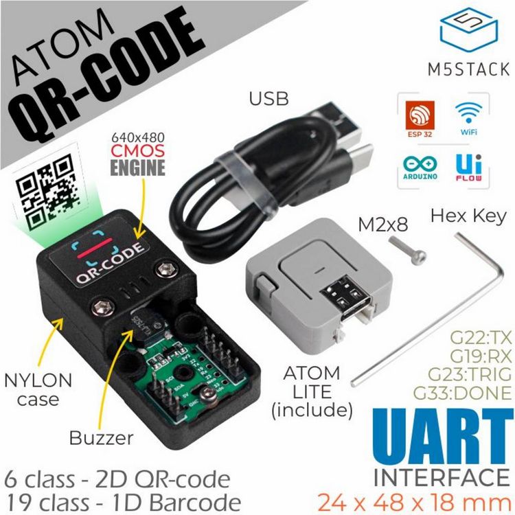 Produktbild: M5Stack K041 Mikrocontroller N/A 1St.