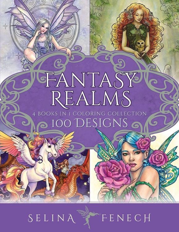 Produktbild: Fantasy Realms Coloring Collection