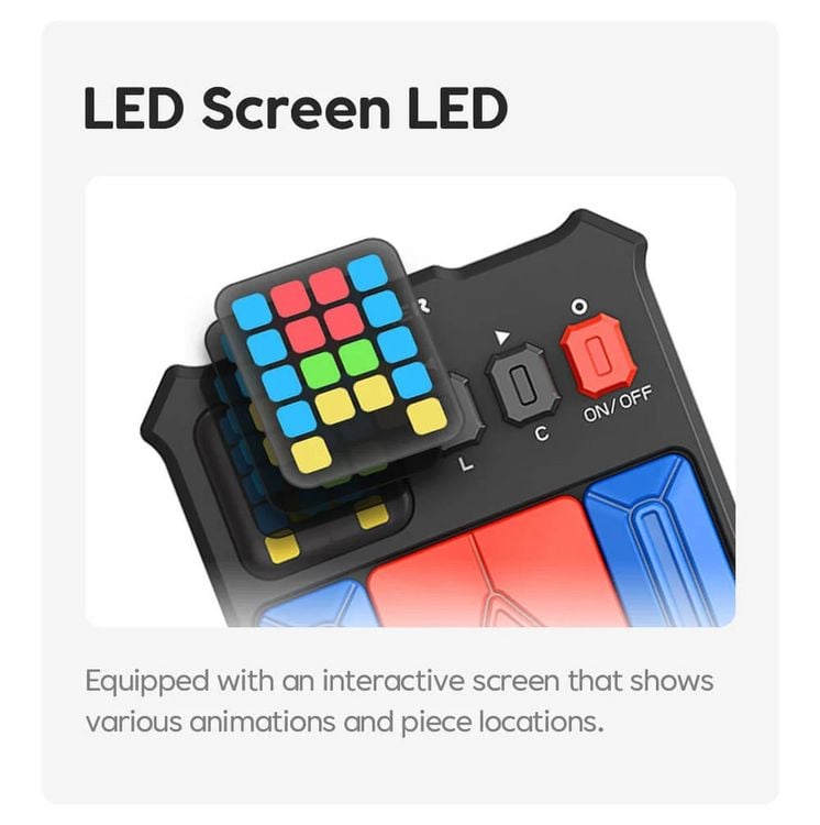 Produktbild: GiiKER Super Slide Elektronisches Logik- & Schiebepuzzle mit 500 Aufgaben, Spielkonsole