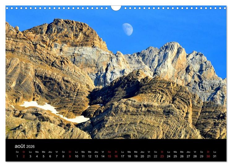 Produktbild: Couleurs Pyr&eacute;n&eacute;es (Calendrier mural 2026 DIN A3 vertical), CALVENDO calendrier mensuel