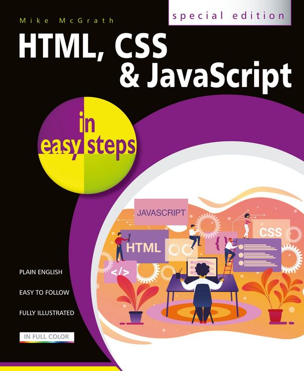 Produktbild: HTML, CSS & JavaScript in easy steps