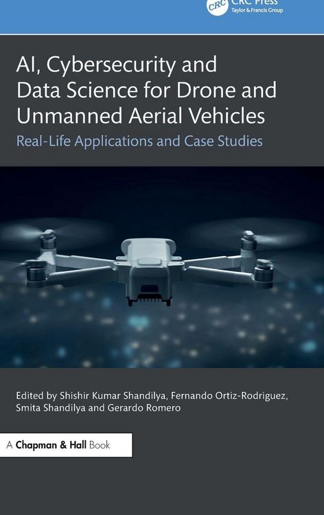 Produktbild: AI, Cybersecurity and Data Science for Drone and Unmanned Aerial Vehicles