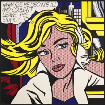 Produktbild: M-Maybe by Roy Lichtenstein (Square)