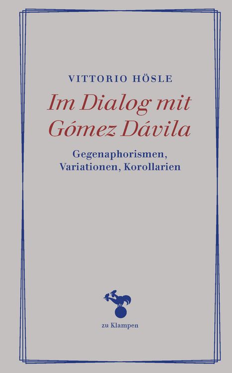 Produktbild: Im Dialog mit G&oacute;mez D&aacute;vila