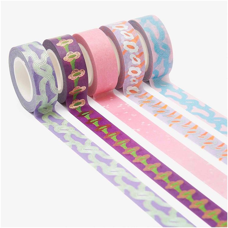 Produktbild: Tape Set Shrooom, Pfifferlinge MIX, 5 Stk, 1,5 cm x 10 m