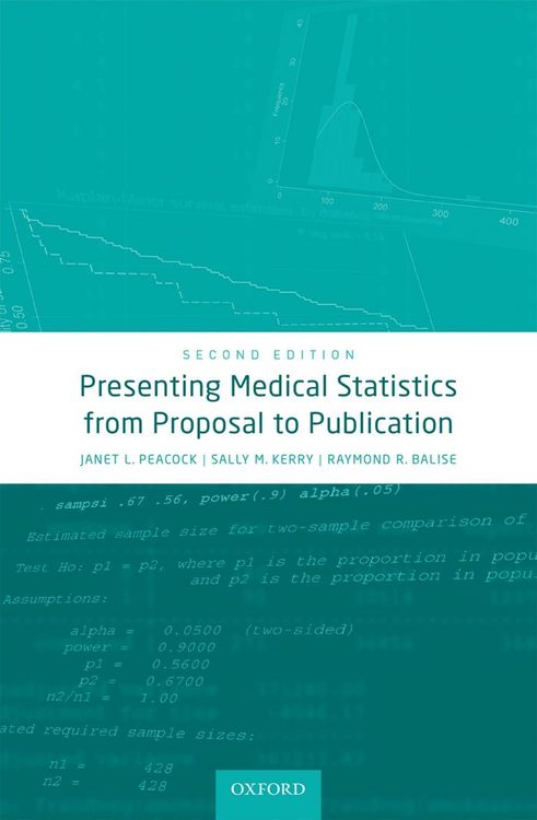 Produktbild: Presenting Medical Statistics from Proposal to Publication