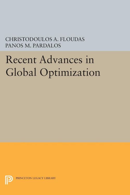 Produktbild: Recent Advances in Global Optimization