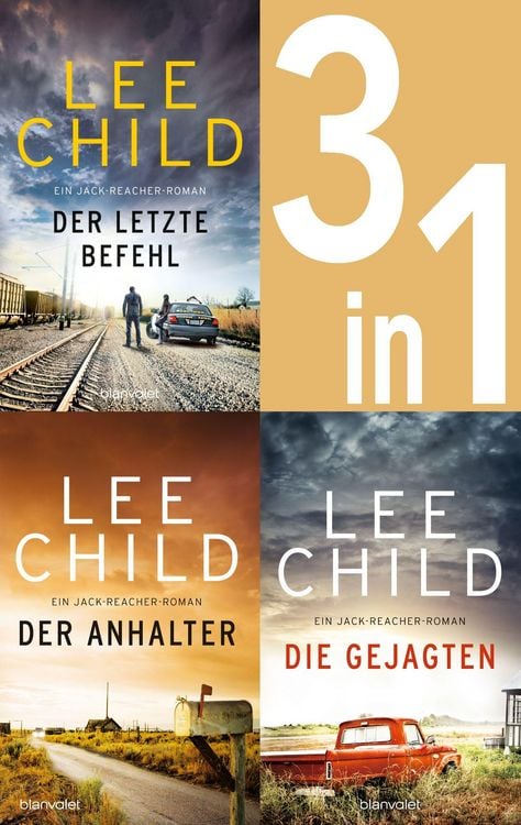 Produktbild: Jack Reacher Band 16-18: Der letzte Befehl / Der Anhalter / Die Gejagten