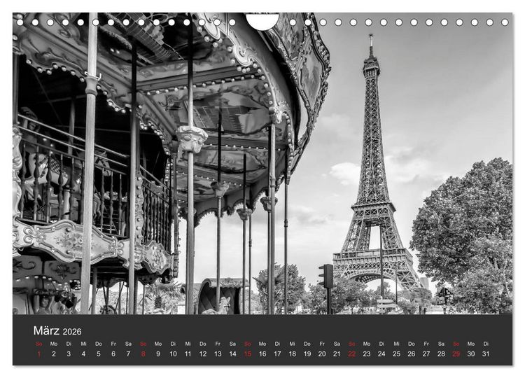 Produktbild: URBANE FOTOGRAFIE Zw&ouml;lf klassische Impressionen (Wandkalender 2026 DIN A4 quer), CALVENDO Monatskalender
