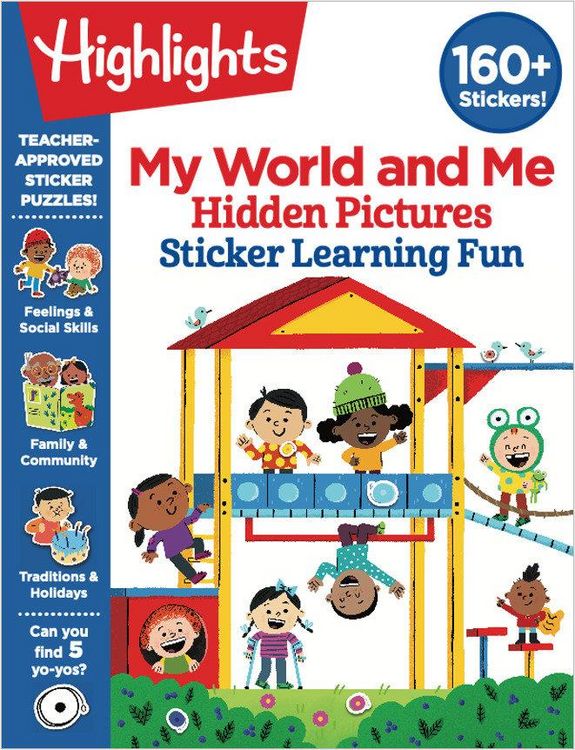 Produktbild: My World and Me Hidden Pictures Sticker Learning Fun