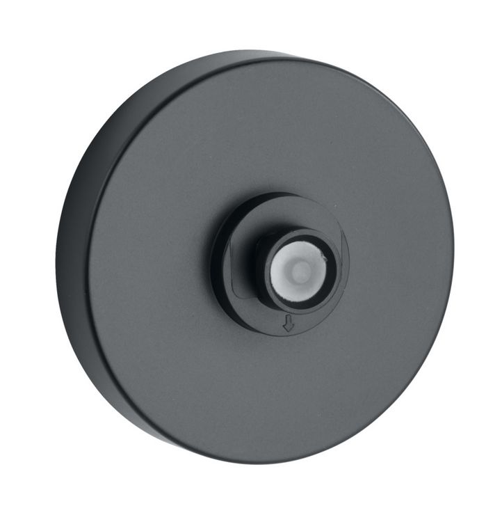 Produktbild: Eckregal 2 Etagen Mod. Classic Plus Black mit Vacuum-Loc&reg; Adapter, Befestigen ohne bohren