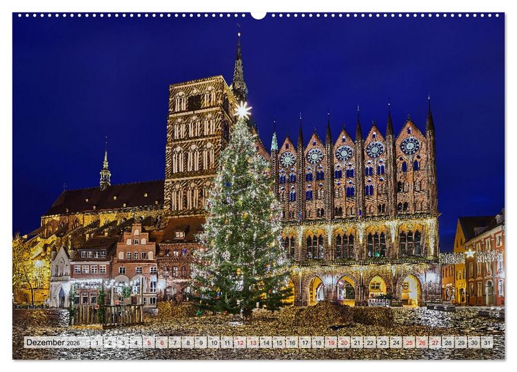 Produktbild: Vorpommern im Fokus (hochwertiger Premium Wandkalender 2026 DIN A2 quer), Kunstdruck in Hochglanz