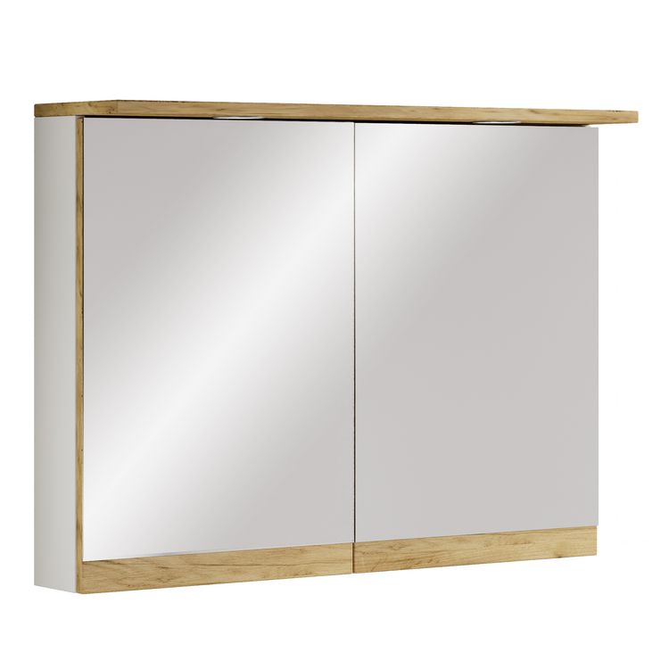Produktbild: LED Bad Spiegelschrank Steckdose 59x80x23 Cosila