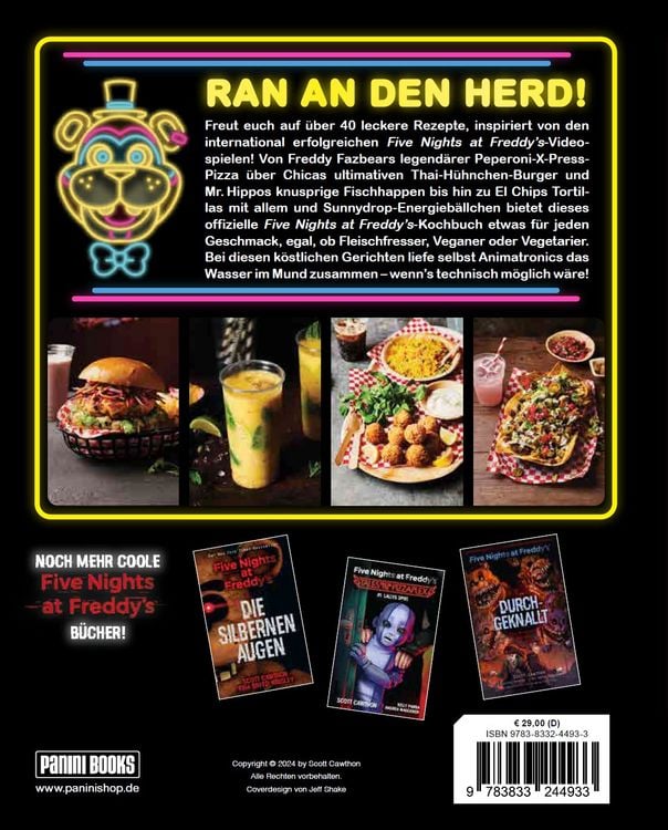Produktbild: Das offizielle Five Nights at Freddy's Kochbuch